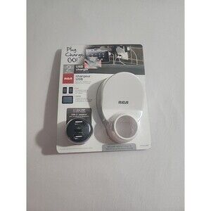 RCA Plug Charge GO!  2 Port USB Charger  2.1 Amp